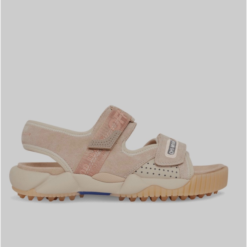 OFF-WHITE ODDSY MINIMAL TREKKING SANDAL + SOCK SIZE 42 (8.5 US M) WORN ONE TIME